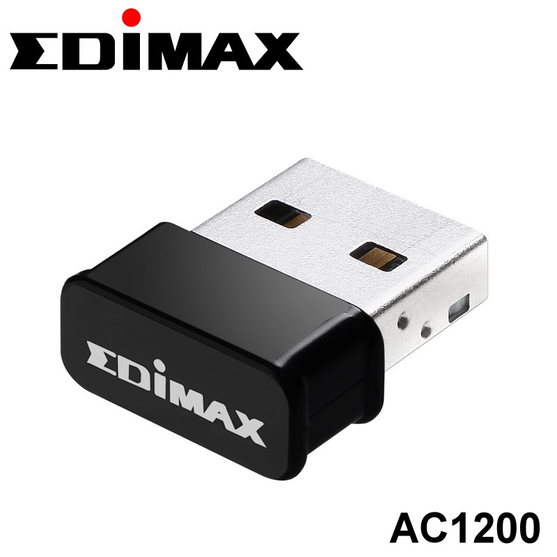 EDIMAX 訊舟 EW-7822ULC AC1200 Wave2 MU-MIMO 雙頻 USB無線網路卡