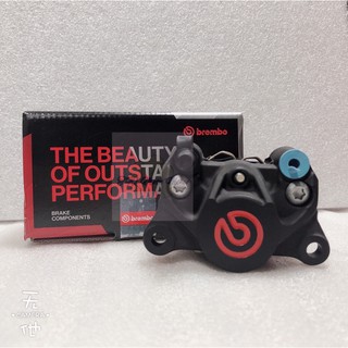 Brembo 大螃蟹 卡鉗 對二 灰底紅字 黑底紅字 孔距84m/m 活塞34/34mm
