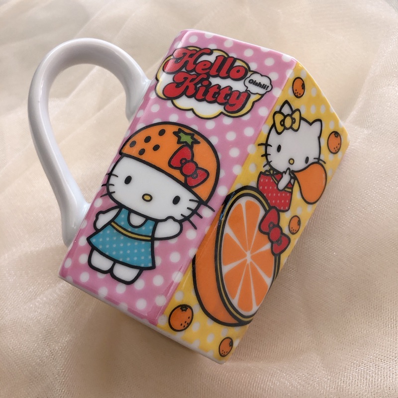 三麗鷗 馬克杯 凱蒂貓 hellokitty kitty 馬克杯 絕版品