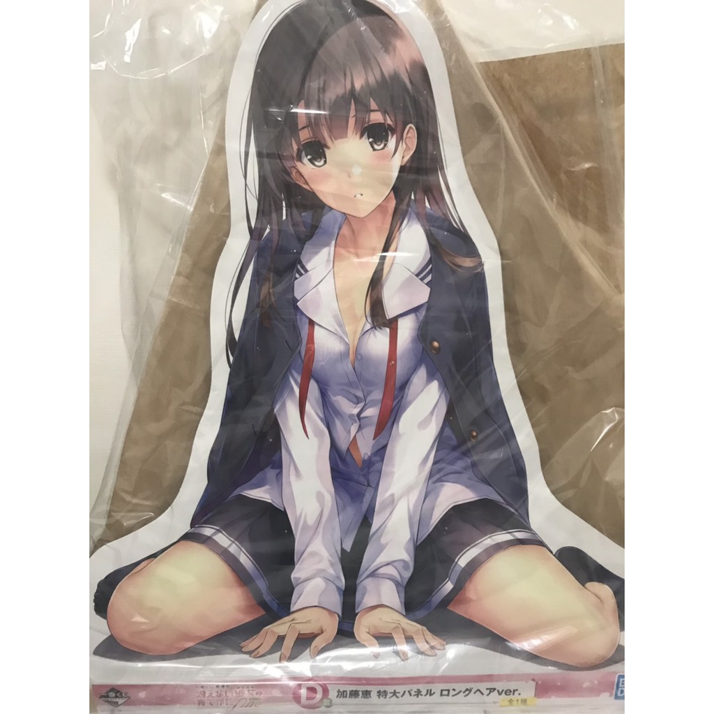 Mia S 全館滿額送好禮 限面交 日版現貨一番賞不起眼女主的培育法加藤惠小惠d賞等身大立牌 蝦皮購物