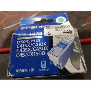 EPSON T038 墨水匣 2017過期品 非T039 CX1500 C45 C41UX