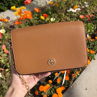 美國正品🇺🇸 Tory Burch 防刮皮革 斜背鏈包