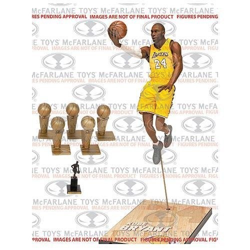 麥法蘭NBA 湖人隊Kobe Bryant 5冠+MVP精裝盒