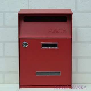 [HOME] 紅色信箱 超取限2件 蘇格蘭紅簡約信箱 意見箱 POST 郵箱 郵筒