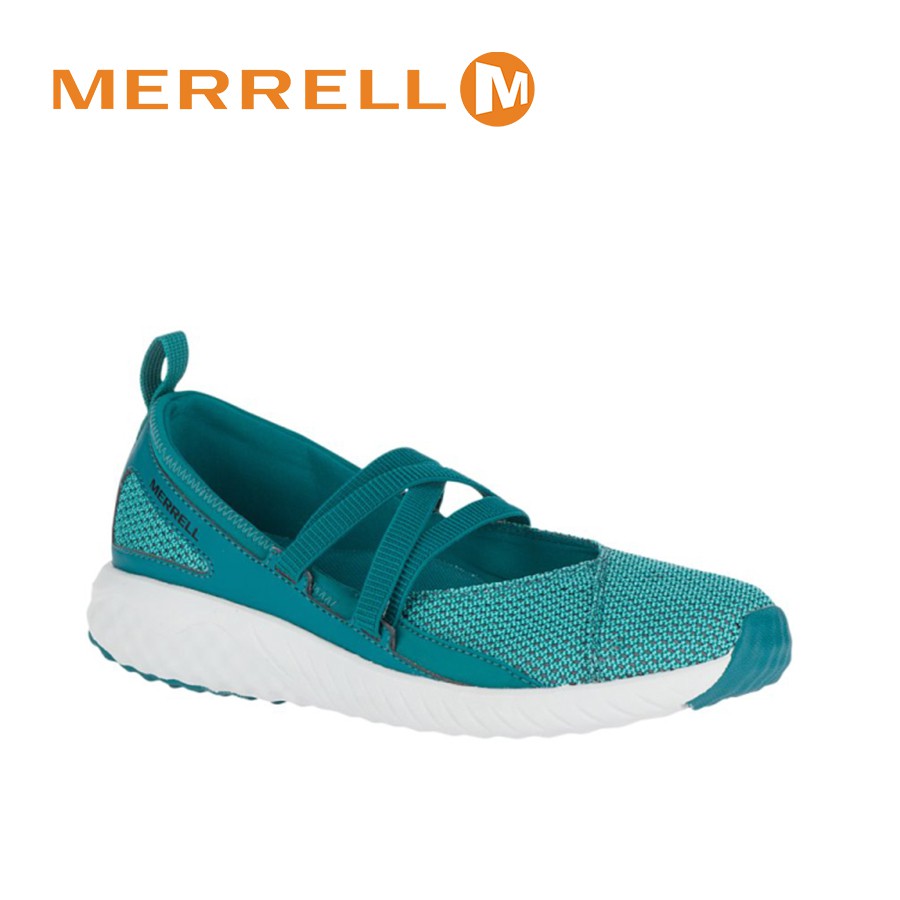 【MERRELL 美國 女款1SIX8 MJ AC+ 輕量休閒鞋《湖水藍》】ML45708/休閒鞋/懶人鞋/便/悠遊山水