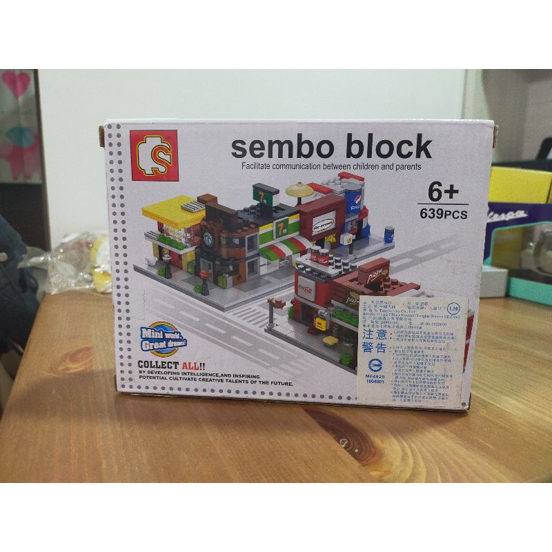 Sembo block 小積木 72PCS