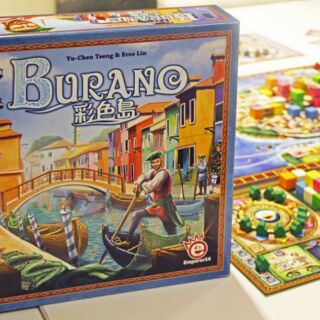 骰子人桌遊-(超優惠)彩色島Burano(繁)台灣第一款歐式策略