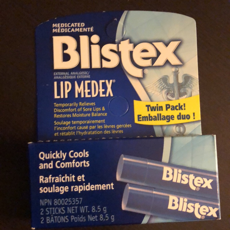 （加拿大🇨🇦龜裂救星）Blistex微涼護唇膏👄2入一組（8.5g)