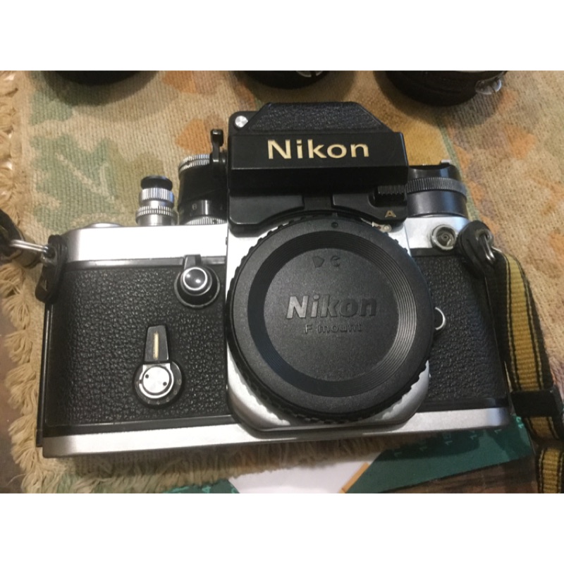 Nikon F2A 經典機械相機附三顆乾淨鏡頭