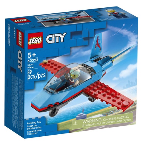 LEGO樂高 LT60323特技飛機 2022_City 城市系列
