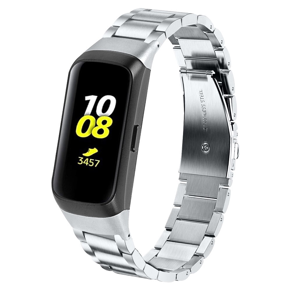 【TW】SAMSUNG 三星 Galaxy Fit Sm-R370 Smartwatch 腕帶手鍊金屬不銹鋼錶帶錶帶