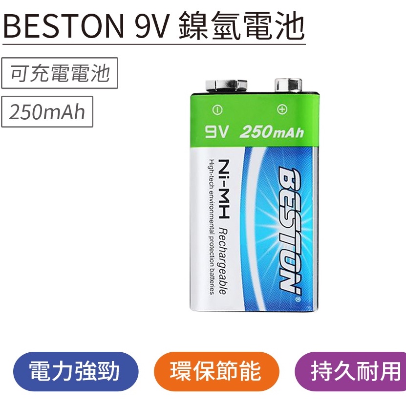 9V 鎳氫電池 方型 角型電池 充電電池 專用 充電器 雙槽 一次可充2顆電池 單獨迴路 鎳氫 鋰電池 鎳鎘 9V電池