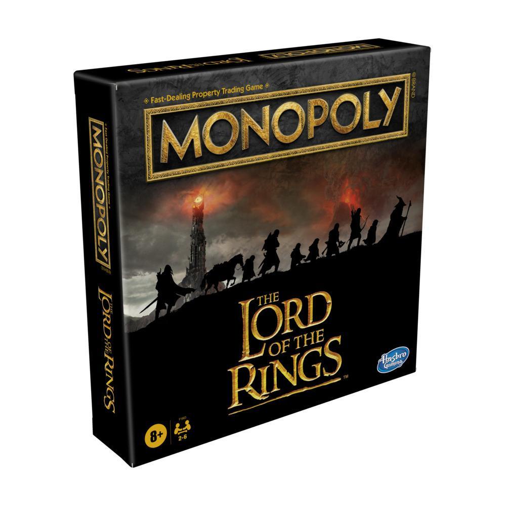 MONOPOLY 地產大亨 魔戒 收藏版 桌遊 紙牌遊戲 LORD RINGS 哈比人 甘道夫 精靈 大富翁 金幣 科幻