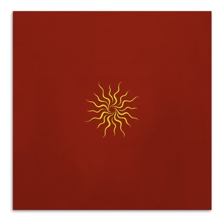 太陽桌巾｜Sun Tarot Mat,尺寸為 80×80 cm,塔羅桌布【左西購物網】