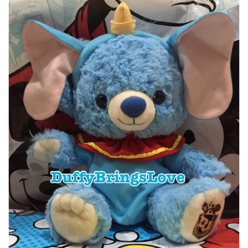 《現貨》日本迪士尼 小飛象 藍莓派 史迪奇 娃娃 玩偶 SS號 大學熊 禮盒組 史迪奇（Blue)