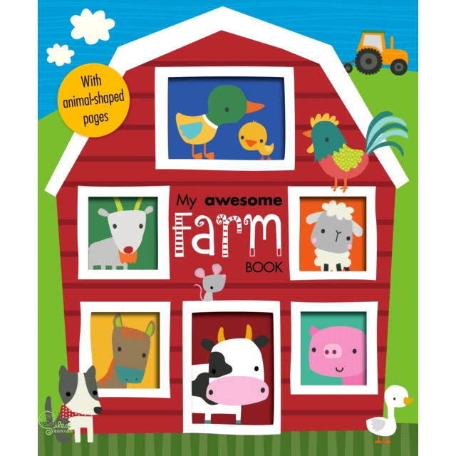 My Awesome Farm Book 硬頁學習書（外文書）