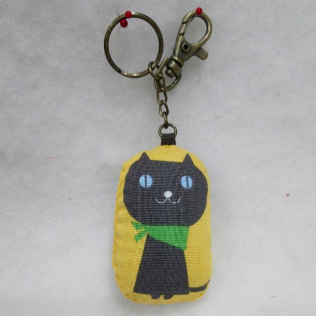 [小黑炭手作舖] 貓咪 包包吊飾 鑰匙圈 多功能