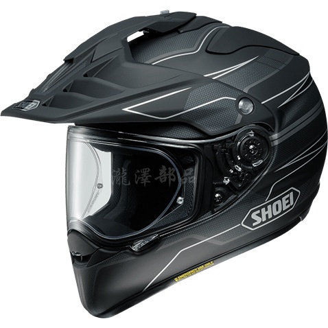 瀧澤部品 日本 SHOEI HORNET ADV 全罩安全帽 越野帽 NAVIGATE TC-5 黑白 多功能 鳥帽