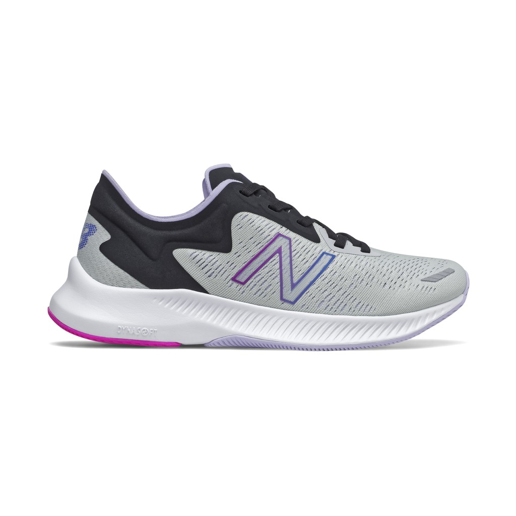 New Balance 女款灰黑x紫輕量慢跑鞋-NO.WPESULM1