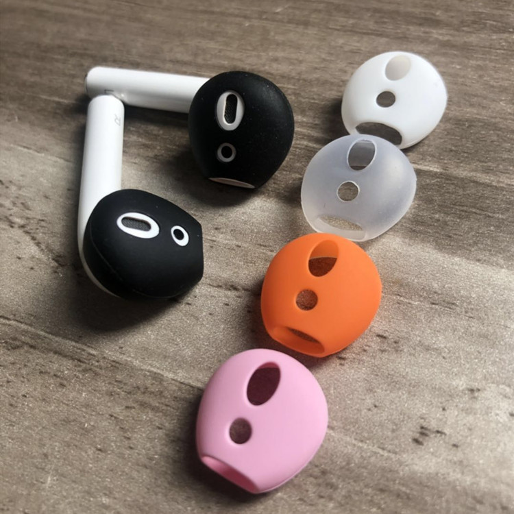 適用於 iphone Airpods2 防丟矽膠套無線藍牙耳機的超薄防滑耳罩