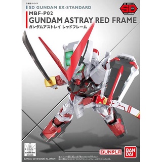 (BANDAI)SD鋼彈 組裝模型 EX-STANDARD系列 MBF-P02 紅色異端鋼彈 007
