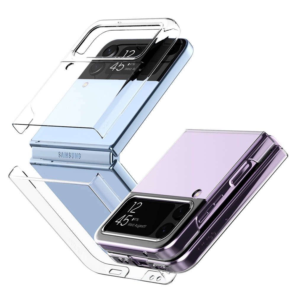 Araree 三星 Galaxy Z Flip 4 輕薄透明保護殼