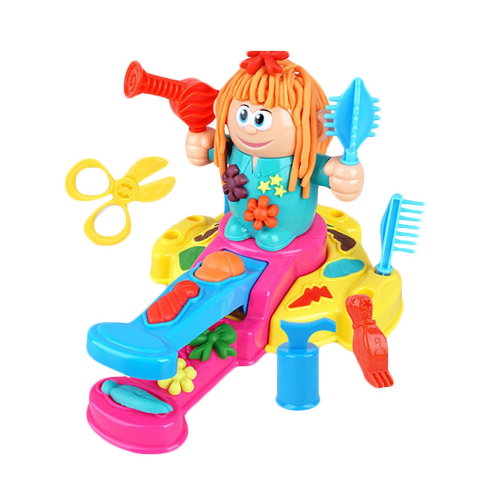 【Hi-toys】時尚造型理髮師 /創意剪髮黏土玩具組