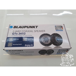 銳訓汽車配件精品-沙鹿店 Super Sentra 德國藍點 BLAUPUNKT GTx 2652 6.5吋同軸喇叭