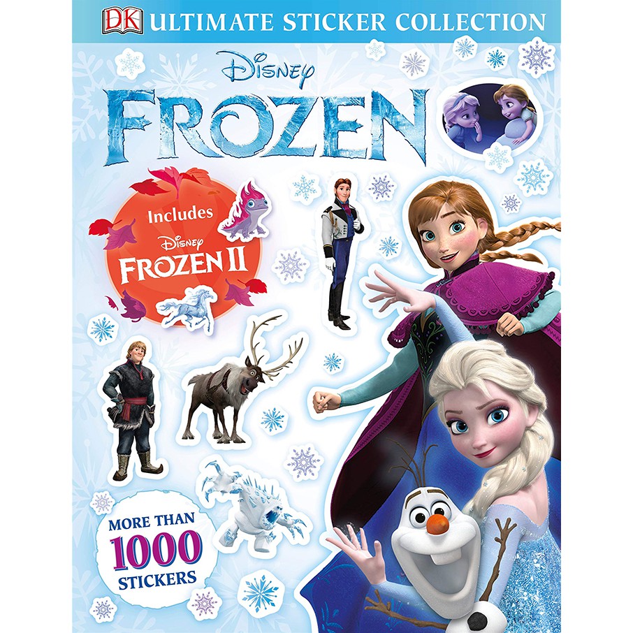 Ultimate Sticker Collection :Disney Frozen 動動手貼紙書: 冰雪奇緣 (平裝)