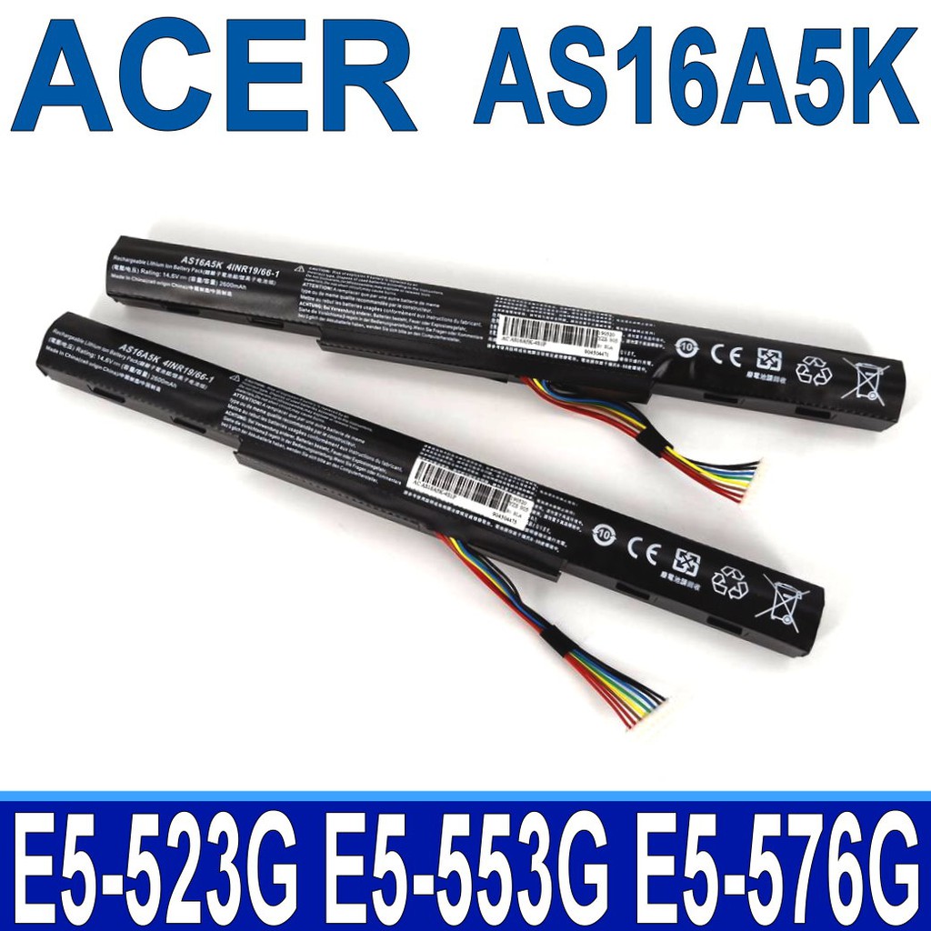 ACER AS16A5K 4芯 高品質電池 F5-573 F5-573G F5-573T F5-771G F5-522