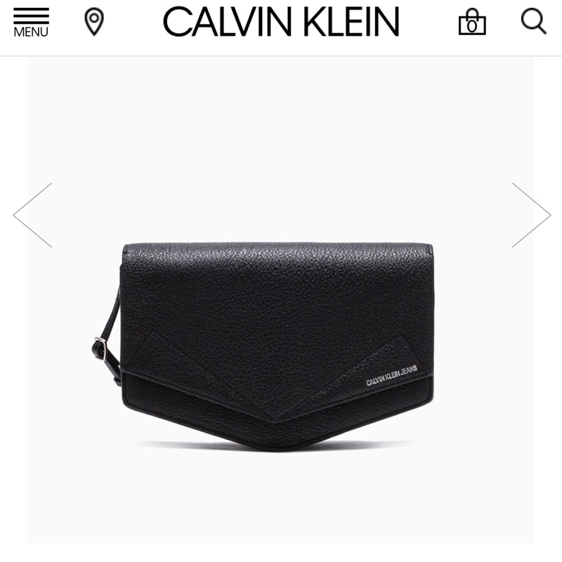 Calvin Klein 中型斜背 鑽石 Saddle包