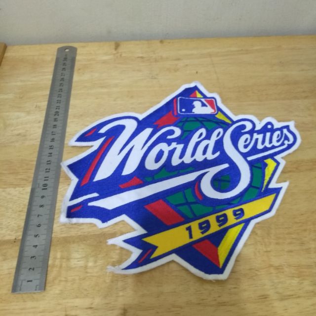 MLB 1999 World Series 世界大賽背章 刺鏽貼布