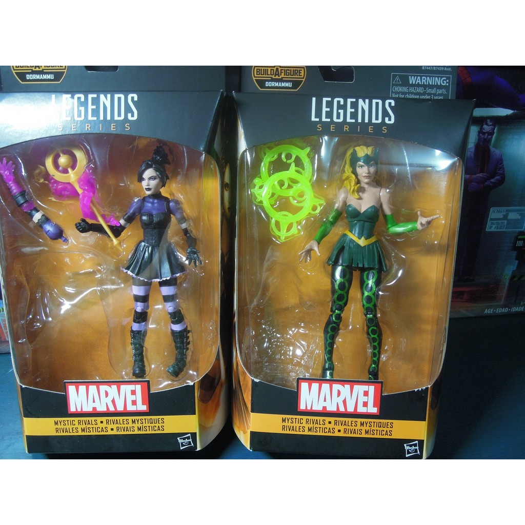 Marvel Legends 2016年 奇異博士 Dormammu系列:Enchantress 魅惑女巫+Nico Minoru (Sister Grimm) 妮可 格林姐姐(不含Baf)