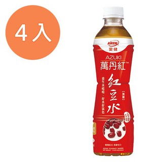 愛健萬丹紅紅豆水530ml(4入)/組【康鄰超市】