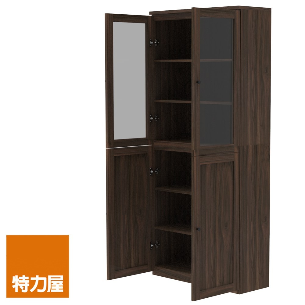 (組合) 特力屋 萊特組合式書櫃 深木櫃/深木層板8入/深木門2入 78x30x174.2cm