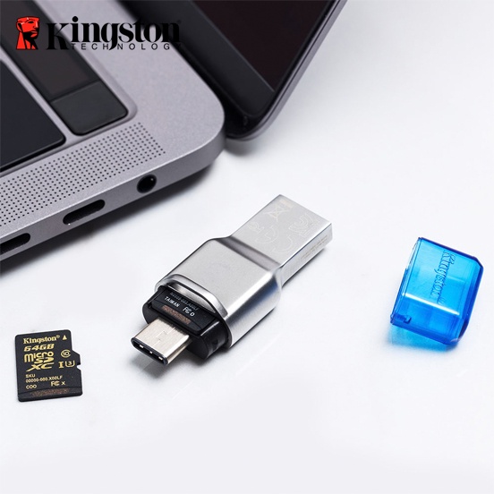 Kingston金士頓 MobileLite Duo 3C Type-C USB 雙介面 microSD 讀卡機 隨身碟