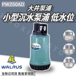 ◍有間百貨◍｜✨限定優惠中✨大井泵浦 低水位吸乾型 家用沈水泵浦 PW250AD｜沉水馬達 抽水馬達 抽水機 家用沈水泵