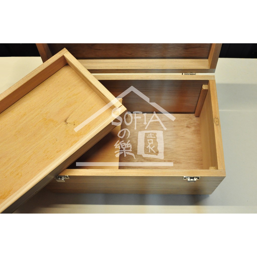 ◆SOFIAの樂園◆ 木製繪畫工具箱 （大容量型）