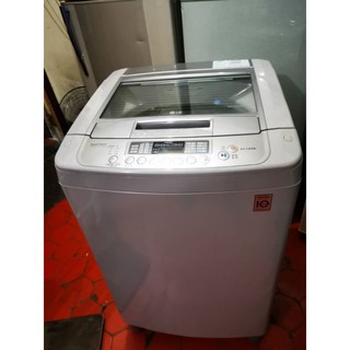中古洗衣機撿便宜***Lg 10公斤（冷風乾燥功能)二手變頻洗衣機