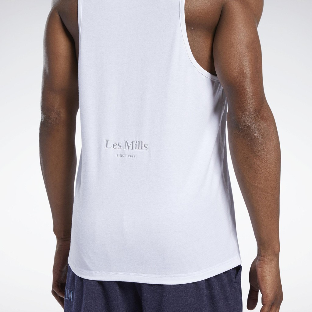 REEBOK LES MILLS® RESTORATIVE SPEEDWICK 萊美 運動背心 彈性 白色 GN5990