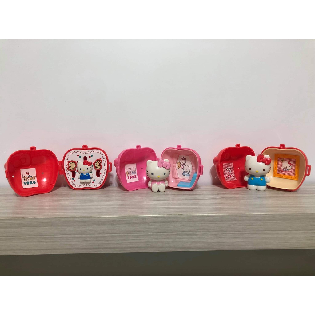 Sanrio 三麗鷗 Hello Kitty 35週年麥當勞限定蘋果造型公仔
