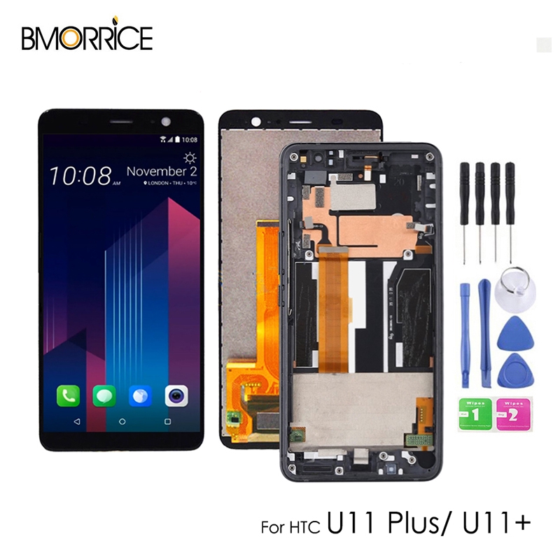 6.0" LCD 顯示屏適用於 HTC U11 Plus U11+ 液晶 螢幕總成 面板 玻璃 破裂摔壞 黑屏 觸控異常