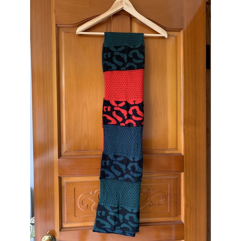 全新秋冬豹紋造型圍巾