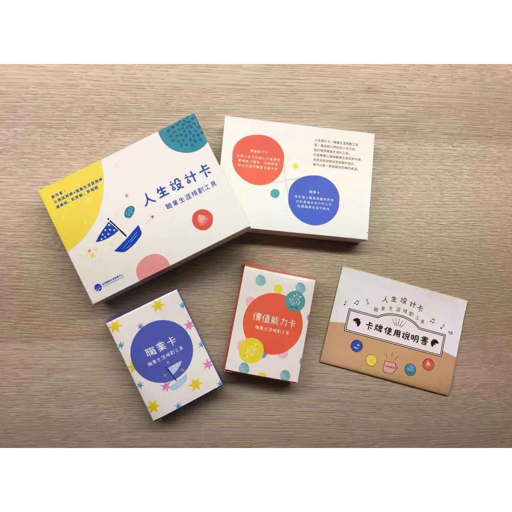 人生設計卡 職業生涯規劃工具 諮詢 輔導 課程 蝦皮購物