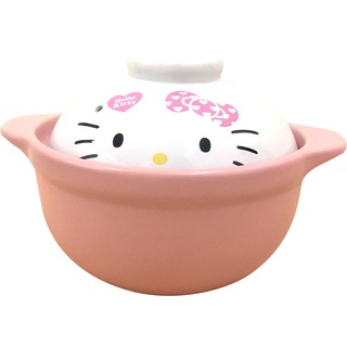 新品上架!全新 Hello Kitty耐熱陶鍋(有兩種圖案可選)