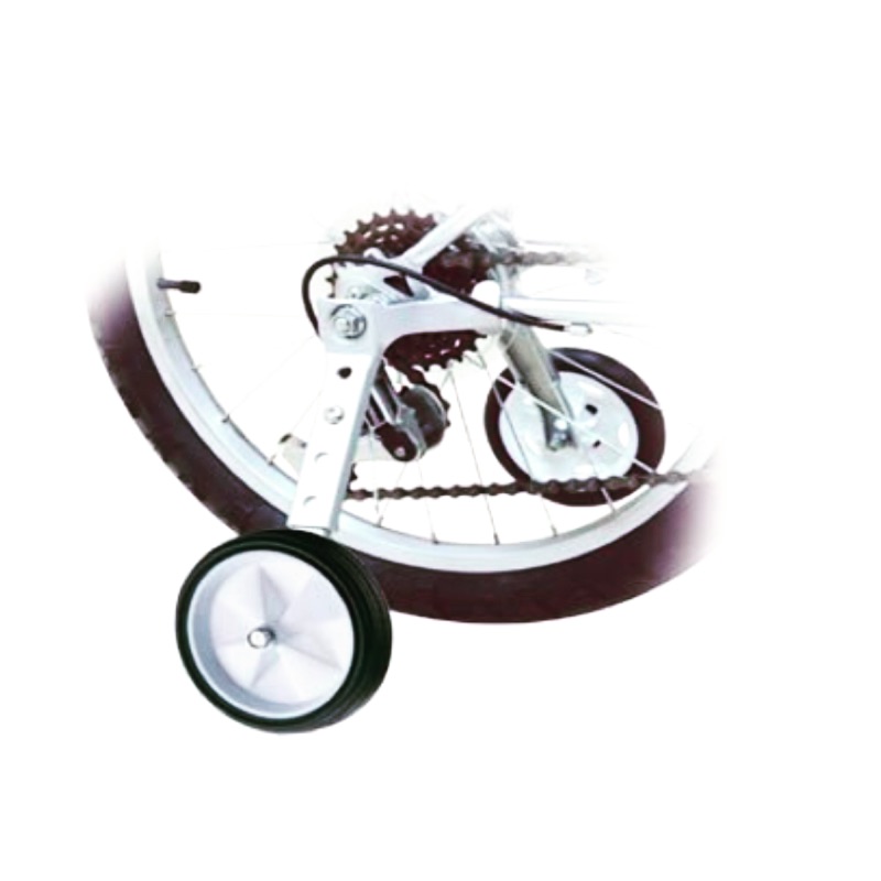 可調式輔助輪 16-24吋車適用 / 變速車 及 單速車 皆可安裝 / 可載重40公斤 兒童腳踏車SM-287-W
