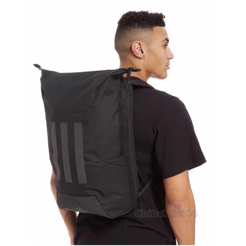 Adidas Z.N.E. backpack BR1572 愛迪達日本正品代購zne 拉鏈防潑水後背包暗黑男女| 蝦皮購物