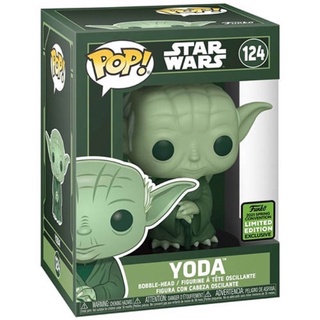 FUNKO POP 124 星際大戰 尤達 2021 ECCC STAR WARS 絕地武士 代理版