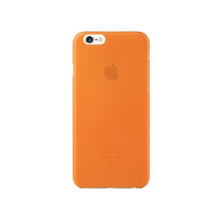 Ozaki O!coat 0.3 Jelly(GapFree) iPhone 6/6S 超薄透色保護殼 手機殼-透光橘