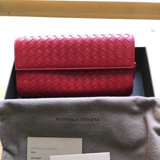 長夾BOTTEGA VENETA 正品長夾 真品 BV 編織 專櫃購買